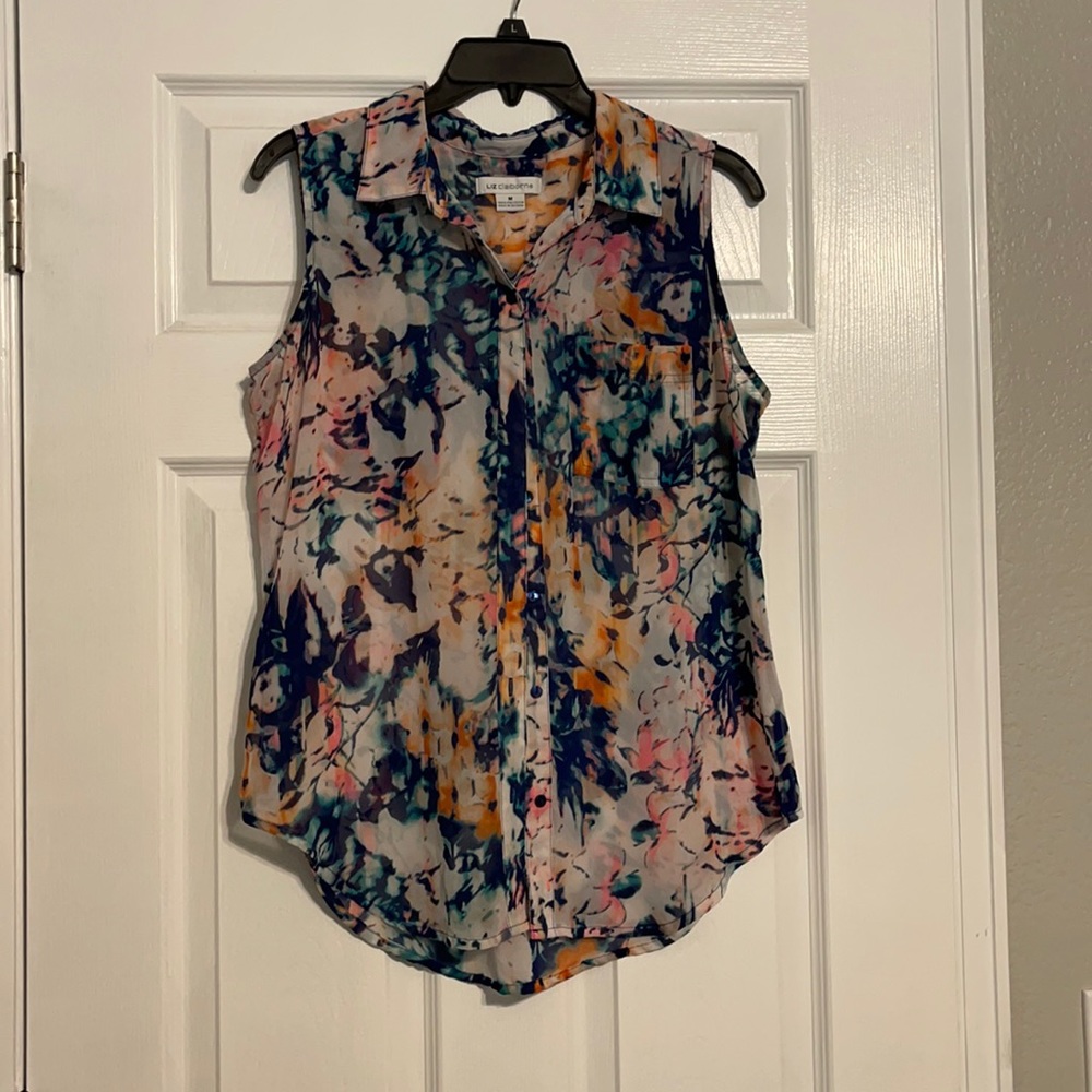 Tie Dye Multicolored Blouse